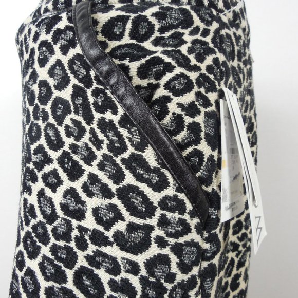 AMANDA CHELSEA Sz 14W Skirt NWT $120 Faux Leather - Picture 6 of 11